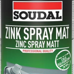 400 ml Soudal Zink spray matt